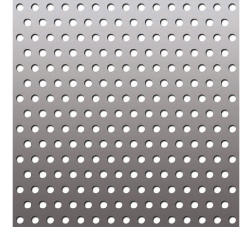 Нержавеющий перфорированный лист Rv 1х2 м