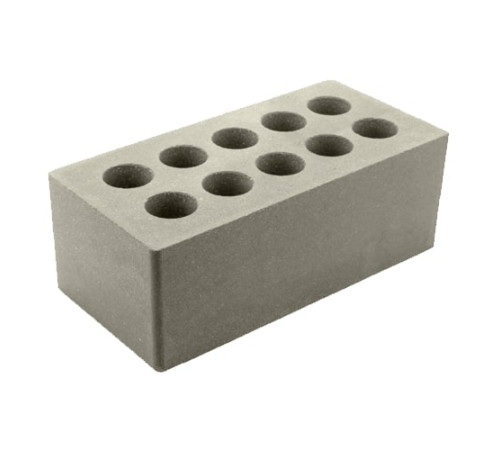 Облицовочный силикатный пустотелый полуторный гладкий кирпич