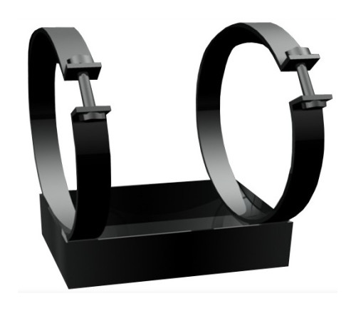 Скользящие опоры для трубы в ППУ