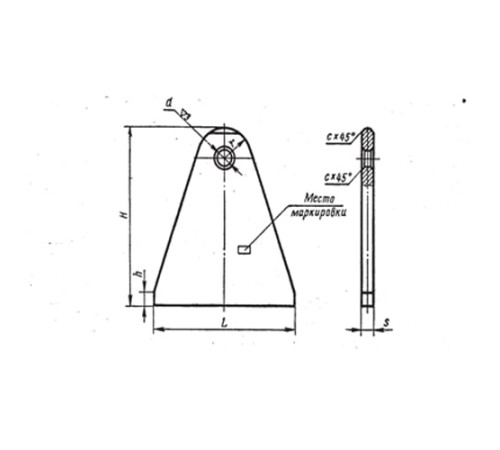 Приварные плавники блоков подвесок вертикальных стальных трубопроводов