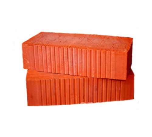 Облицовочный силикатный полнотелый рифленый еврокирпич