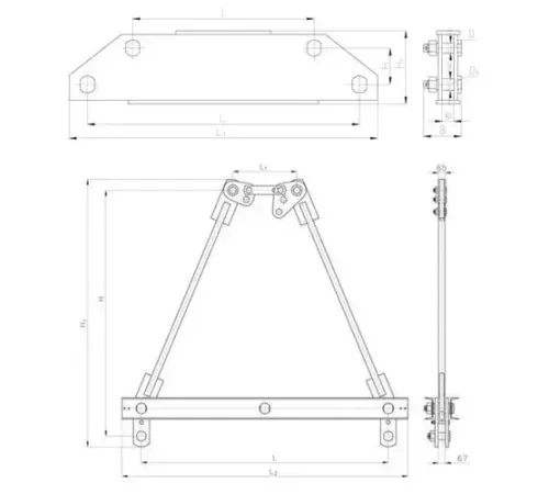 Коромысла типа 2КД2 в Минске для воздушных ЛЭП