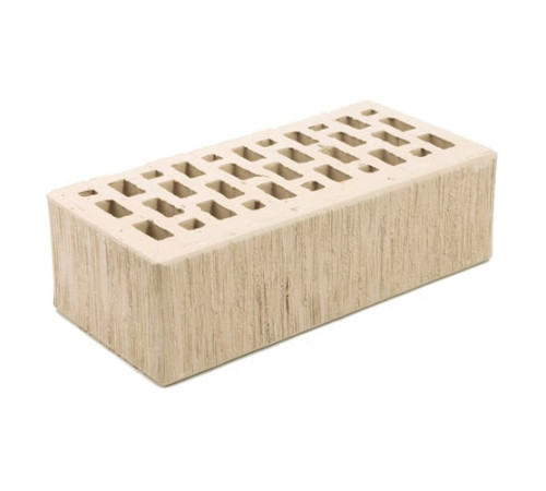 Облицовочный керамический пустотелый рельефный еврокирпич