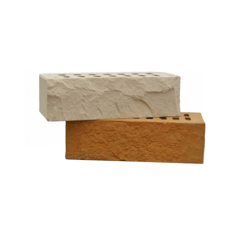 Облицовочный силикатный пустотелый рельефный еврокирпич