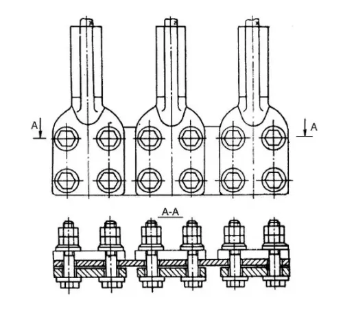 Аппаратные зажимы типа 3А4А