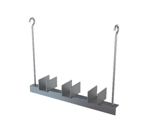 Подвеска трех труб с изоляцией