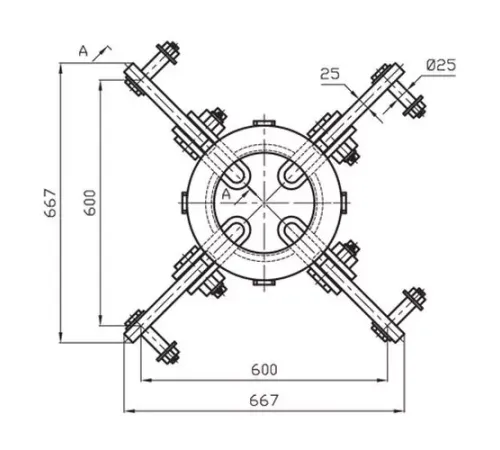 Коромысла лучевые типа КЛ в Минске для ЛЭП