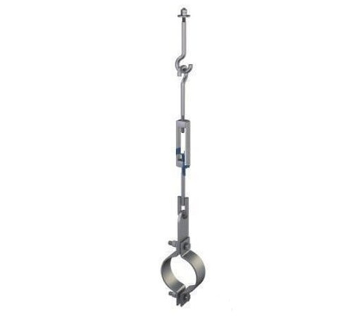 Подвеска одной трубы на тяге