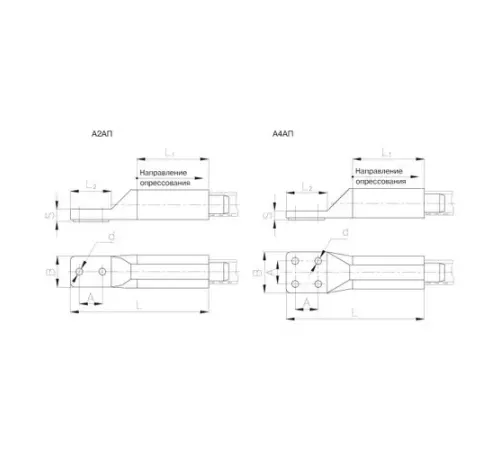 Аппаратные зажимы типа А2АП, А4АП