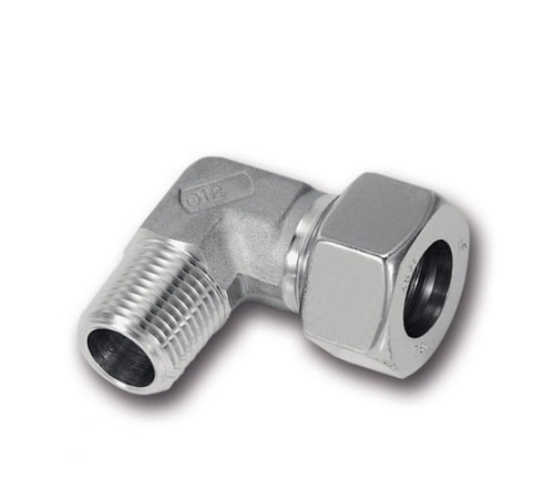 Ввертное угловое соединение с резьбой (Metric, BSPP, BSPT, NPT)