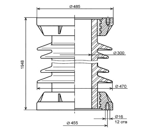 Армированные покрышки ПВЭ для элегазовых выключателей в Минске