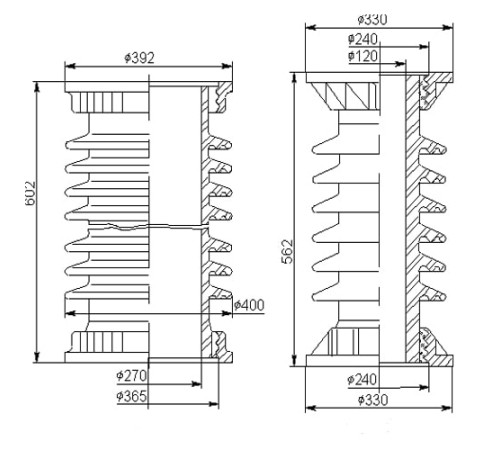 Армированные покрышки ПВК, ПОВ для вакуумных выключателей в Минске