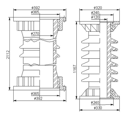 Армированные покрышки ПВМО для выключателей в Минске