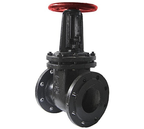 Чугунные задвижки с выдвижным шпинделем в Минске