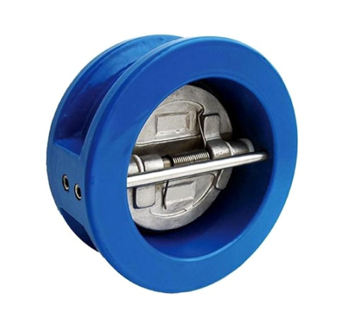 Чугунные обратные двухстворчатые клапаны межфланцевые в Минске