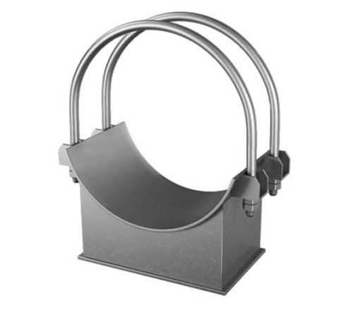 Двуххомутовые скользящие опоры для труб в Минске