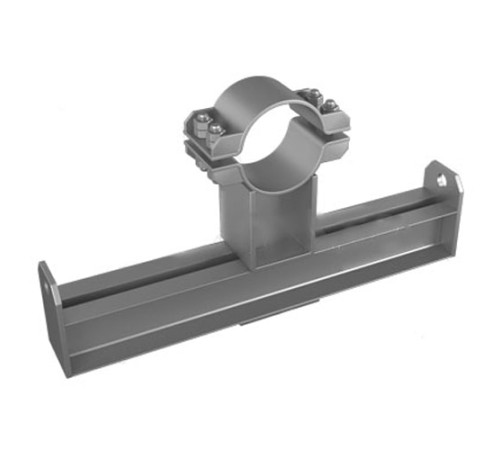 Хомутовые подвески на опорной балке с проушинами