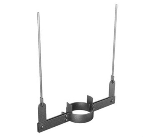 Хомутовый блок подвески для вертикальных трубопроводов