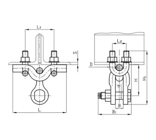Узлы крепления типа КГ для ЛЭП в Минске