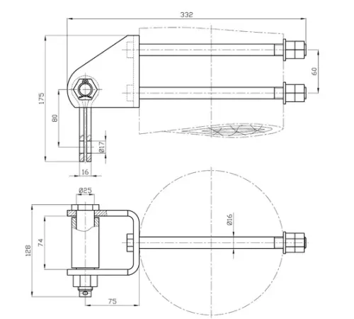 Узлы крепления КГТ-7-1 в Минске для ЛЭП