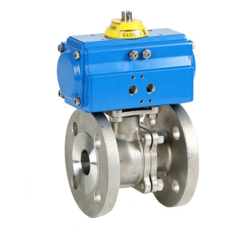 Шаровые фланцевые краны с приводом в Минске для юрлиц