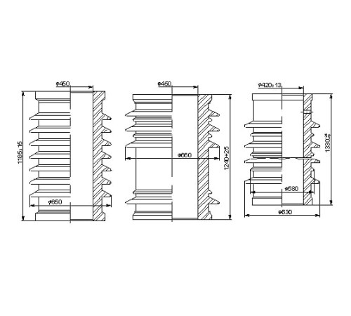 Покрышки для трансформаторов напряжения 110 кВ в Минске