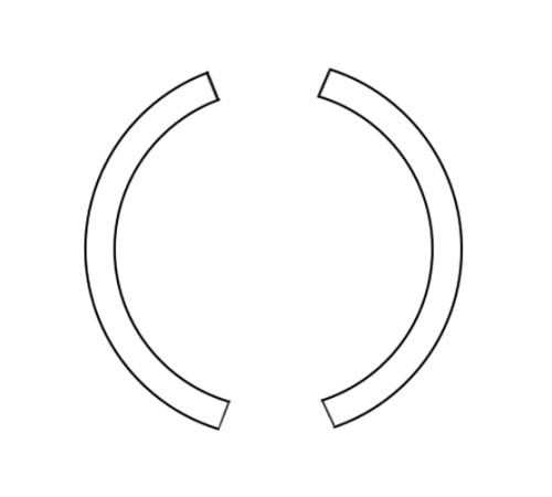 Полукольцо для пружинного блока