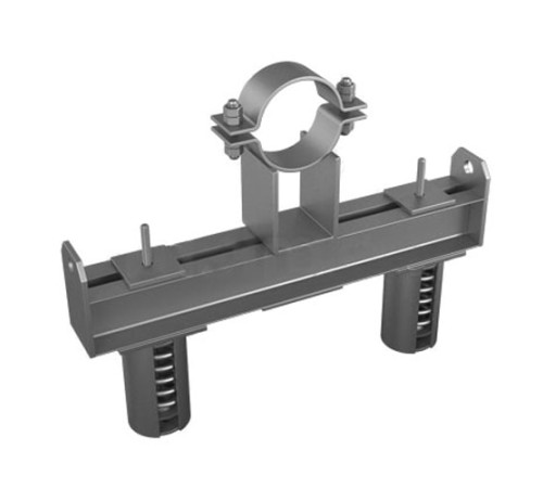 Пружинные хомутовые подвески на опорной балке