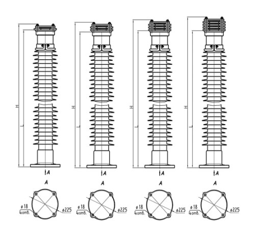 Шинные опоры ШО 110-132 кВ в Минске для юрлиц