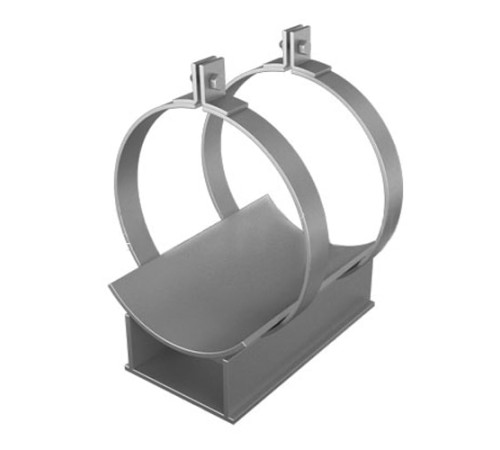 Скользящие подкладные опоры в футляре для труб ППУ в Минске