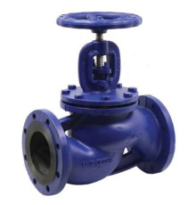 Запорный фланцевый вентиль-клапан