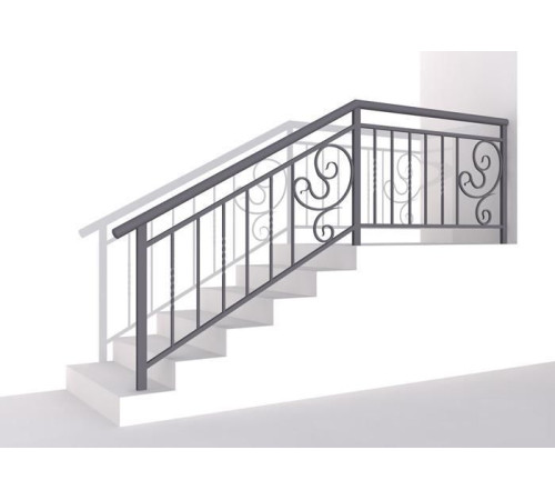 Ограждение лестничных маршей