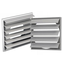 Пластиковые инерционные решетки для вентиляции