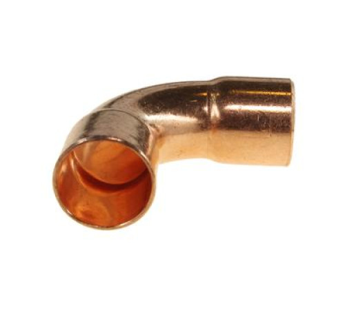 Медный двухраструбный отвод 90