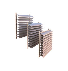 Алюминиевая фасадная ламель