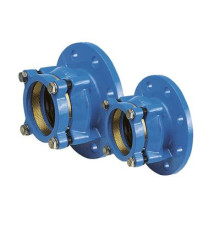 Чугунные фиксирующие фланцы для ПВХ труб