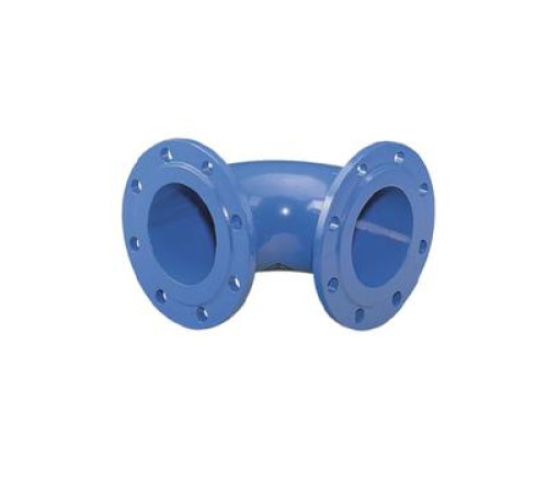 Чугунные фланцевые колена 90