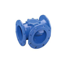 Чугунные фланцевые короткие тройники