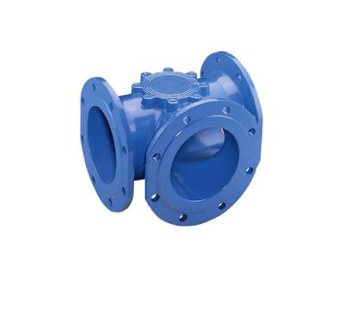 Чугунные фланцевые короткие тройники