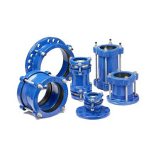 Чугунные патрубки фланец-раструб компенсационные В
