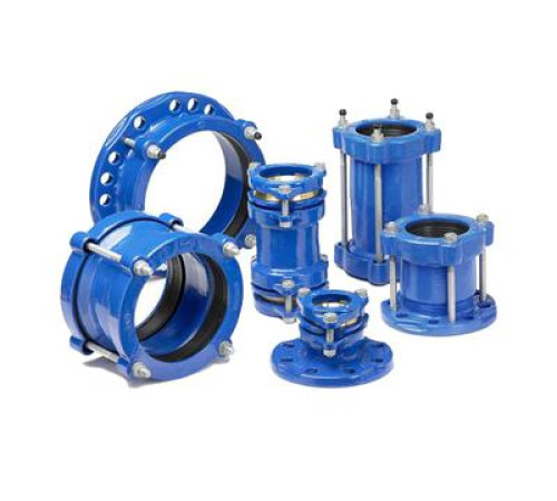 Чугунные патрубки фланец-раструб компенсационные В