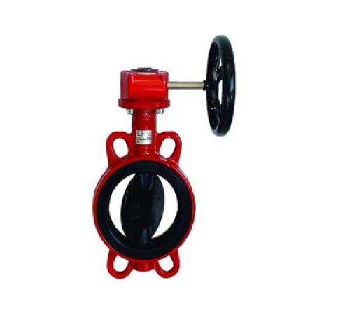 Дисковые затворы с редуктором