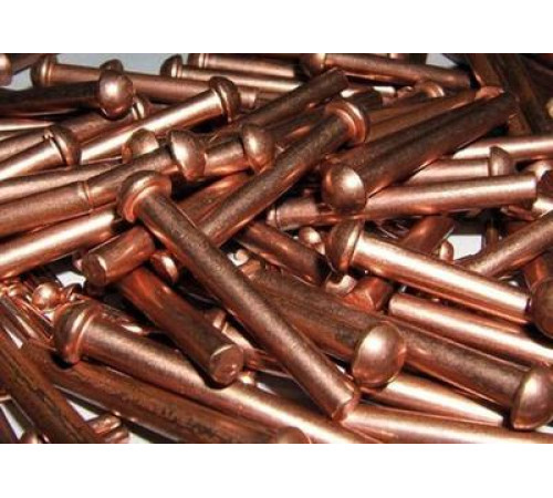 Медные заклепки