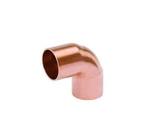 Медный отвод 90