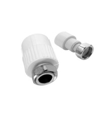 Муфта ПП полипропиленовая с накидной гайкой