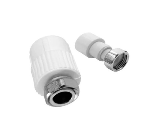 Муфта ПП полипропиленовая с накидной гайкой