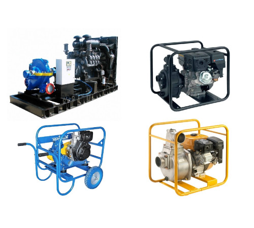 Насосы с ДВС