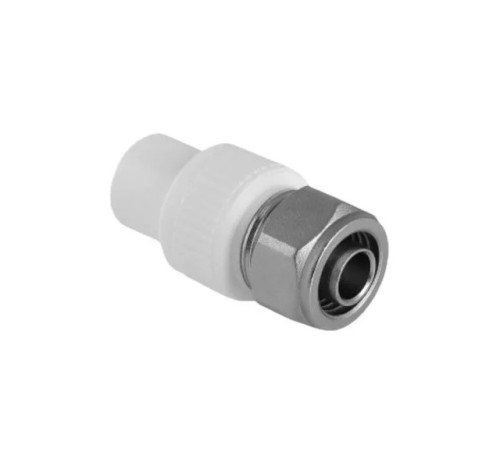 Ниппель ПП полипропиленовый на PEX