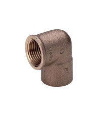 Медные угловые переходы с внутренней резьбой