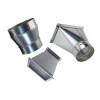 Переходы оцинкованные вентиляционные для воздухово (0)
